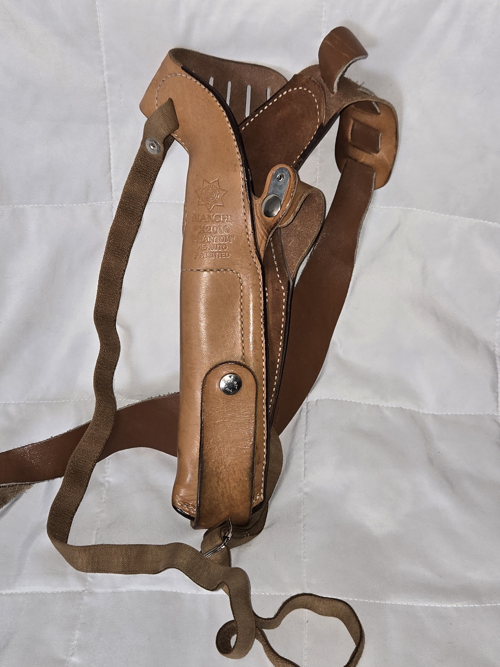 Bianchi x2000 Phantom Leather Shoulder Holster